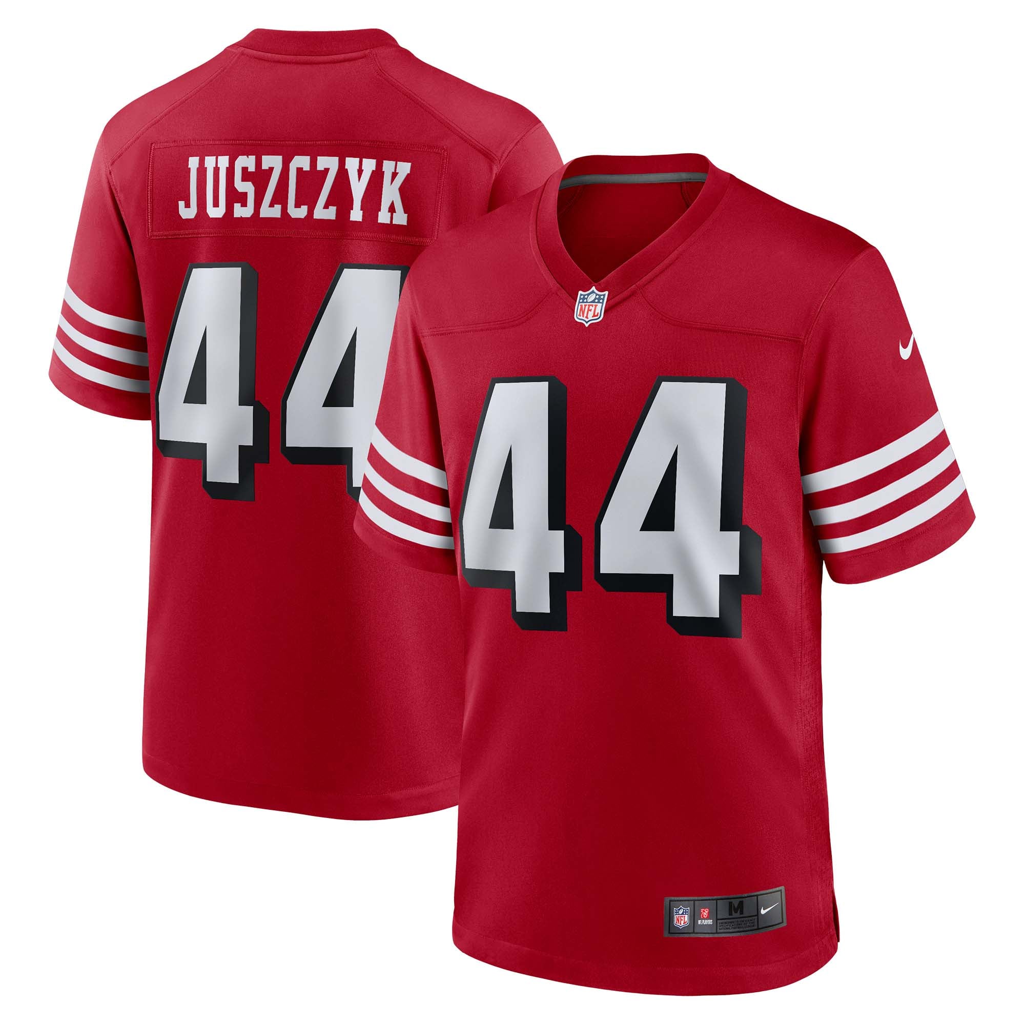 San Francisco 49ers Scarlet Game Alternate Jersey for Men – Kyle Juszczyk