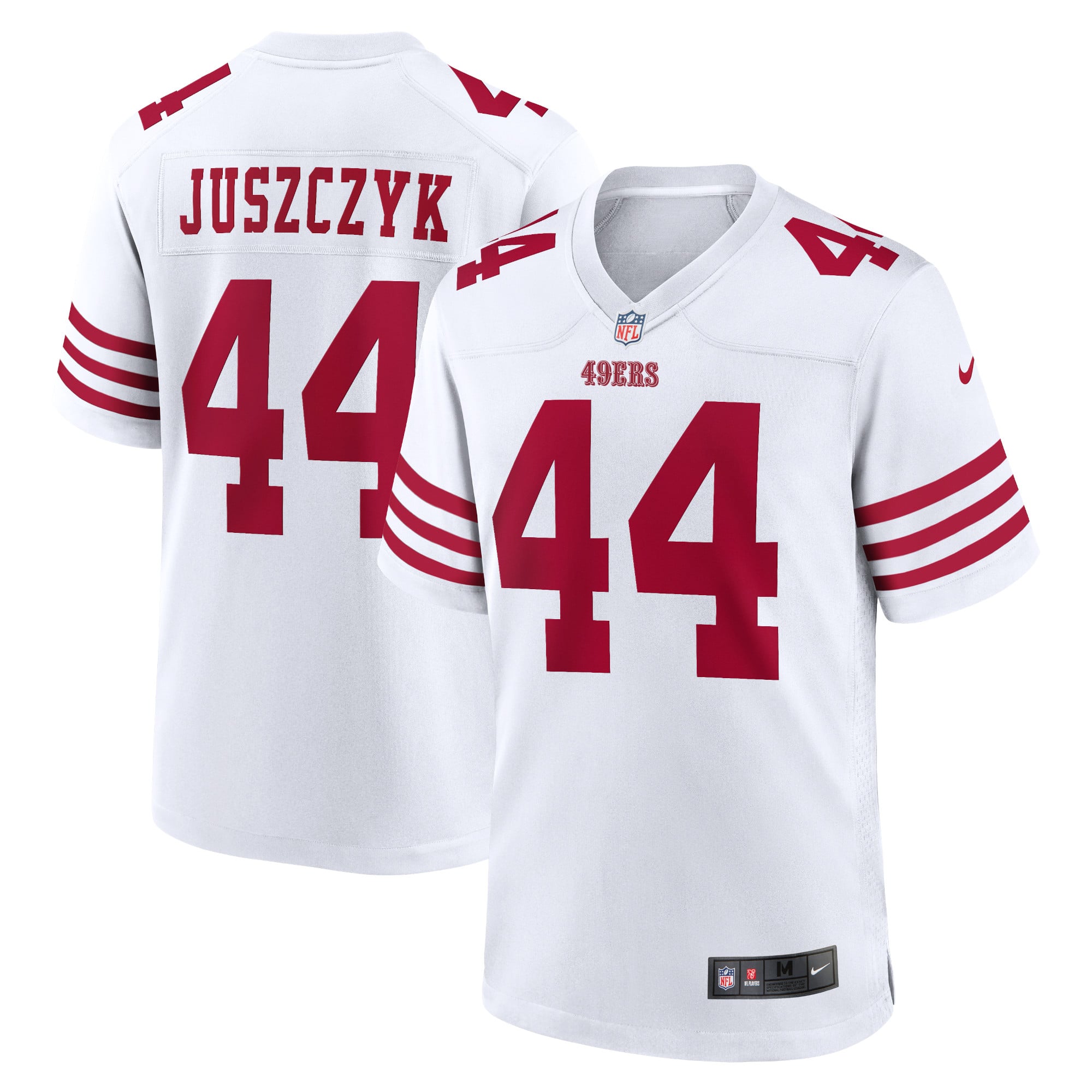 San Francisco 49ers White Player Jersey for Men – Kyle Juszczyk