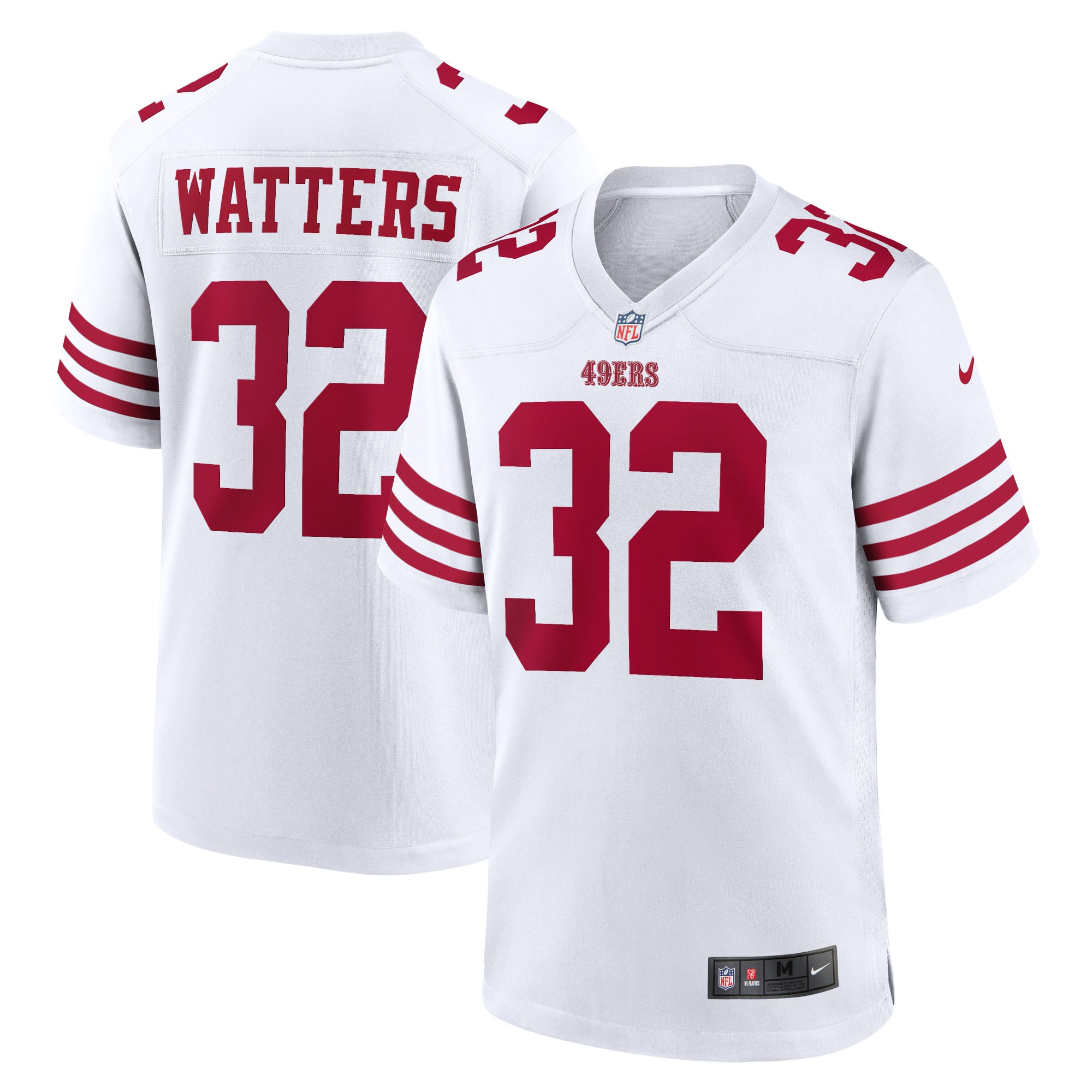 San Francisco 49ers White Retired Player Jersey for Men – Ricky Watters