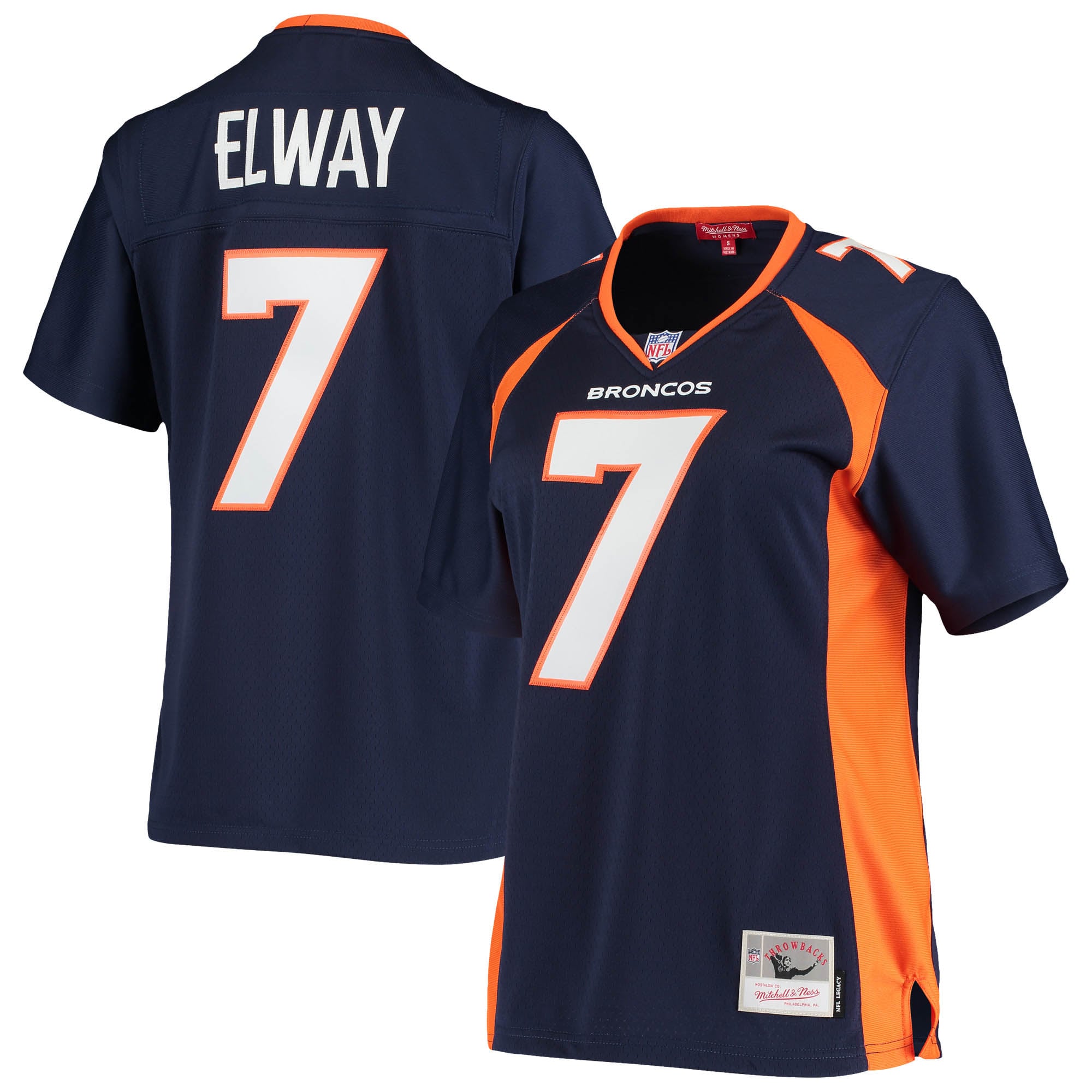 Denver Broncos Navy Legacy Replica Jersey for Kids – John Elway