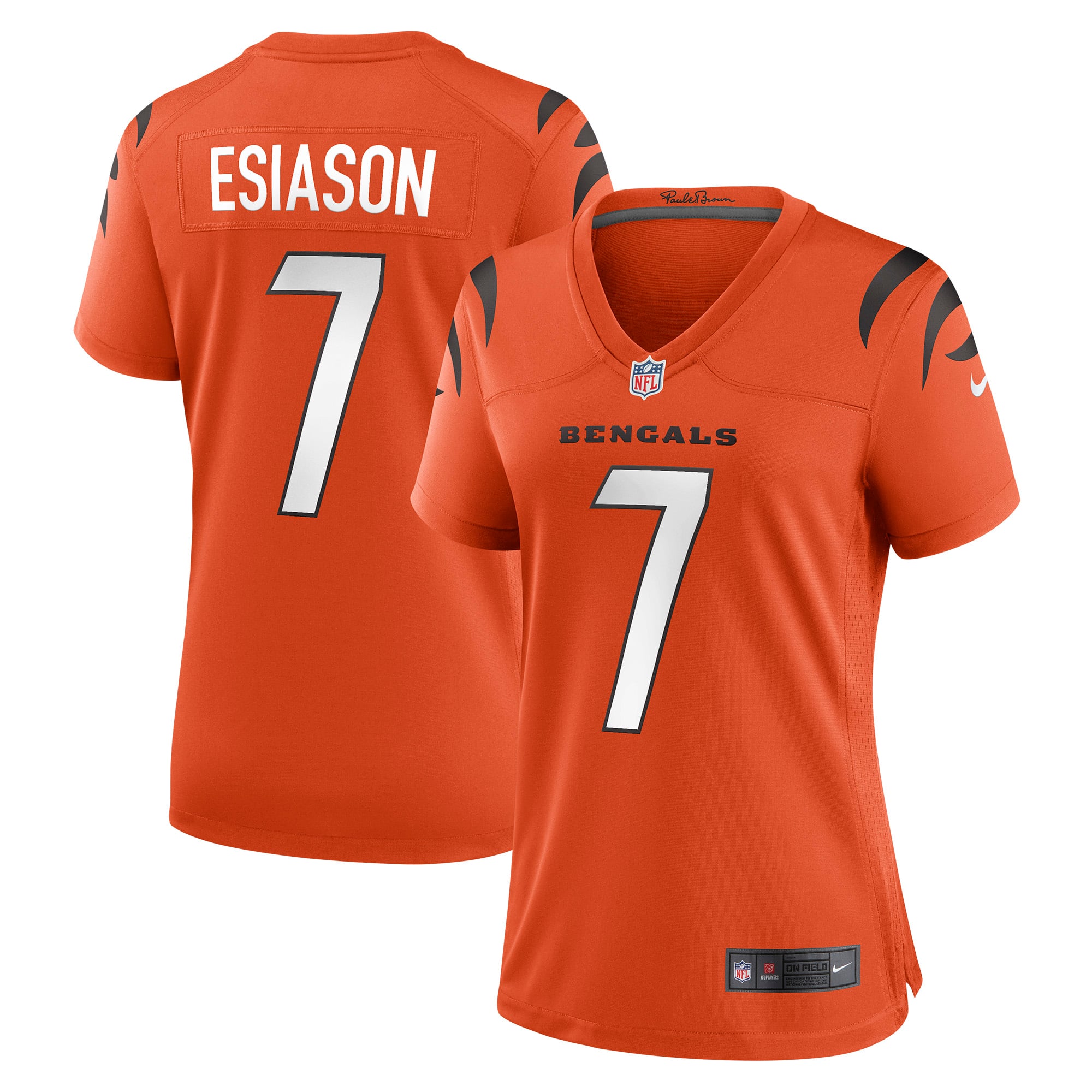 Cincinnati Bengals Orange Retired Game Jersey for Men – Boomer Esiason
