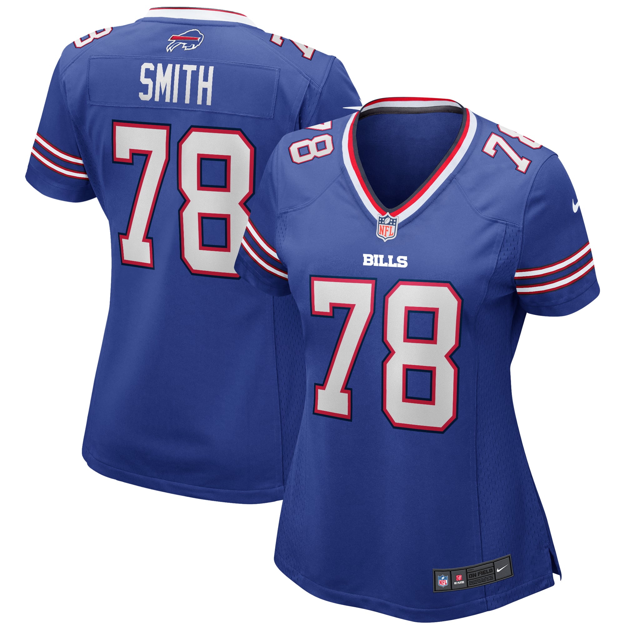 Buffalo Bills Royal Retired Player Jersey for Men – Bruce Smith