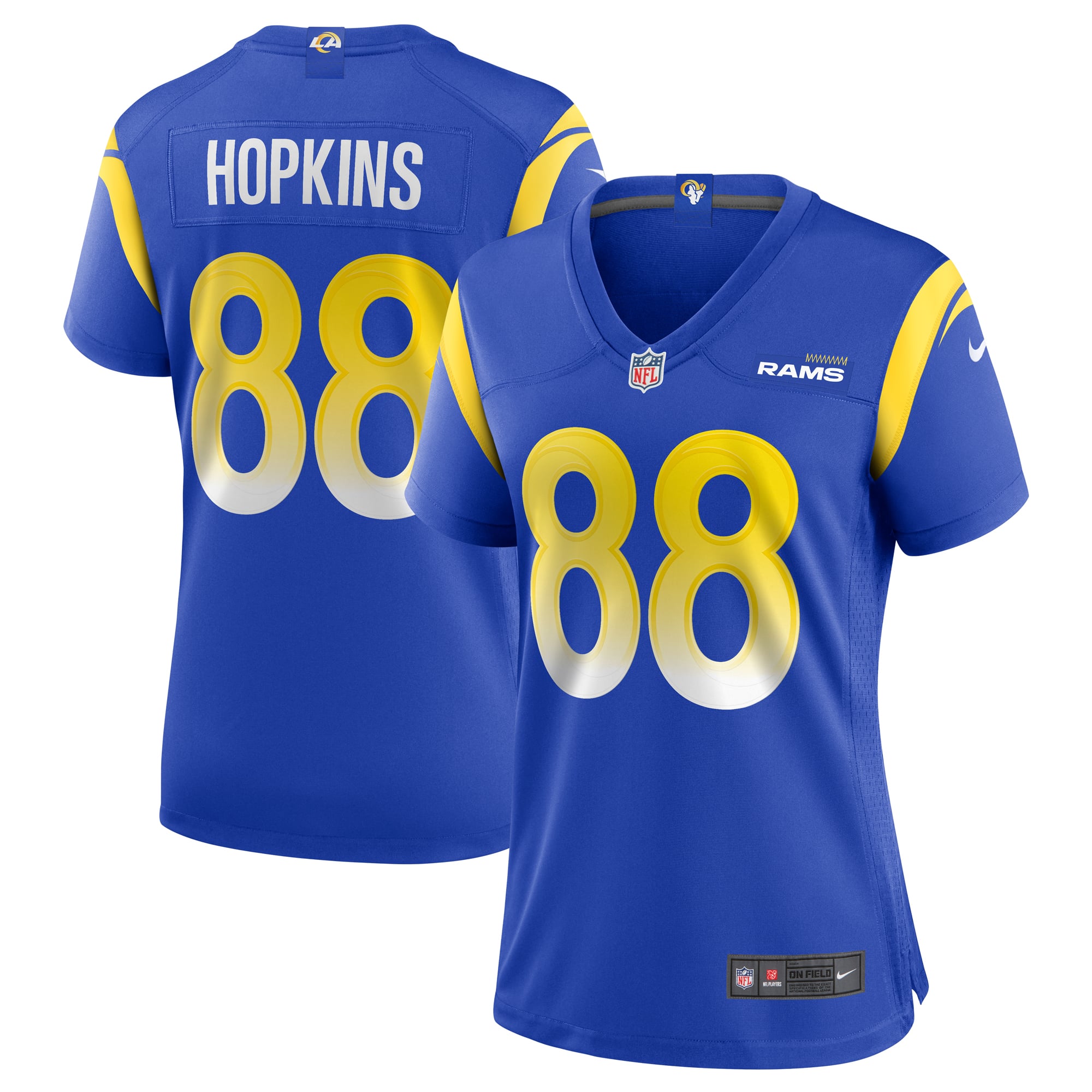 Los Angeles Rams Royal Game Jersey for Kids – Brycen Hopkins