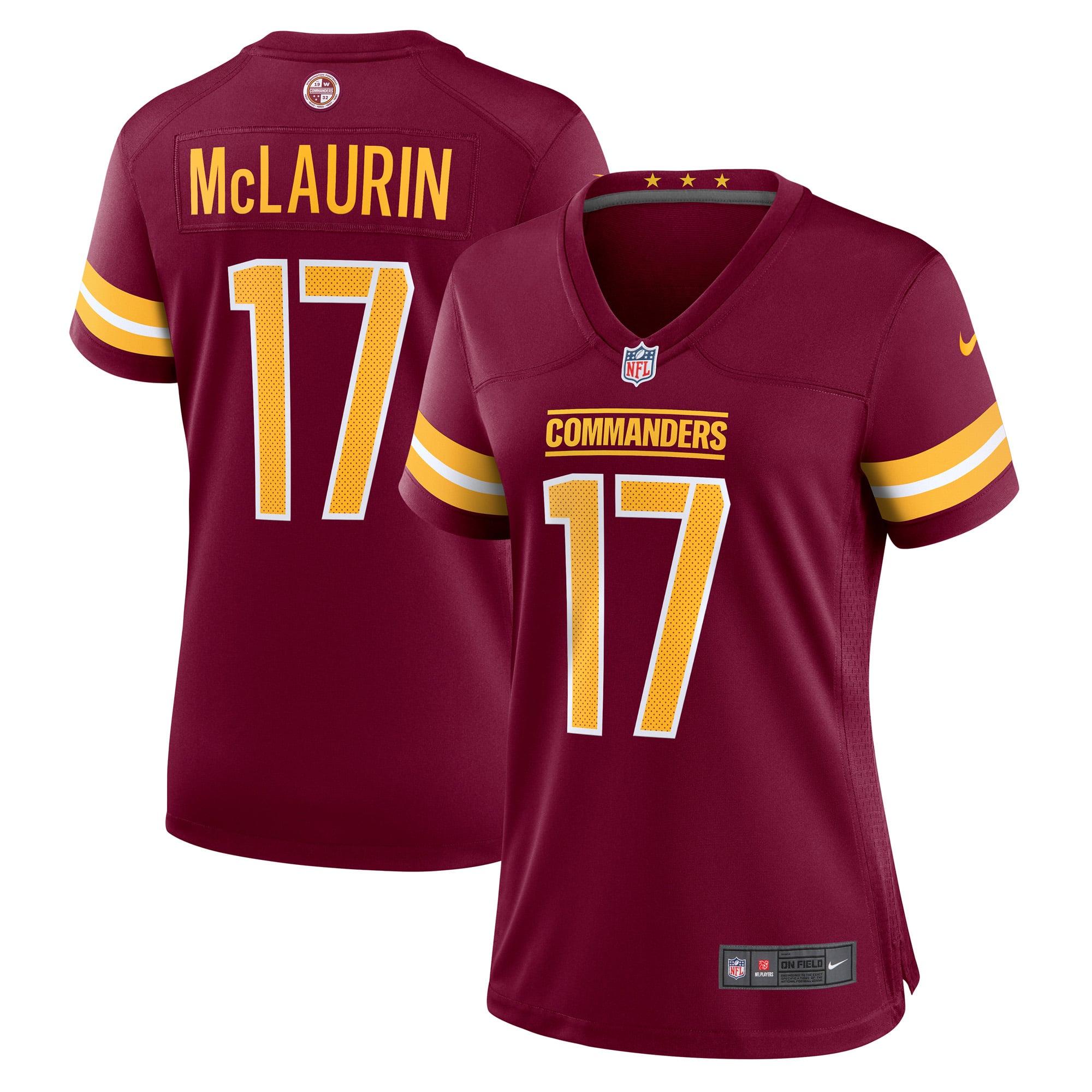 Washington Commanders Burgundy Player Jersey for Kids – Terry McLaurin