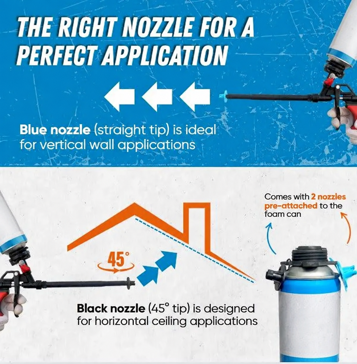 Spray Foam Insulation Kit (Thermal & Sound Insulation)