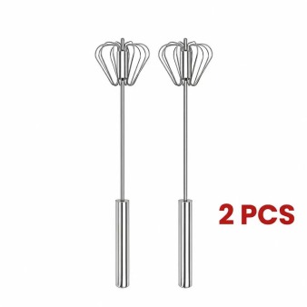 GG - Stainless Steel Semi-Automatic Hand Egg Beater