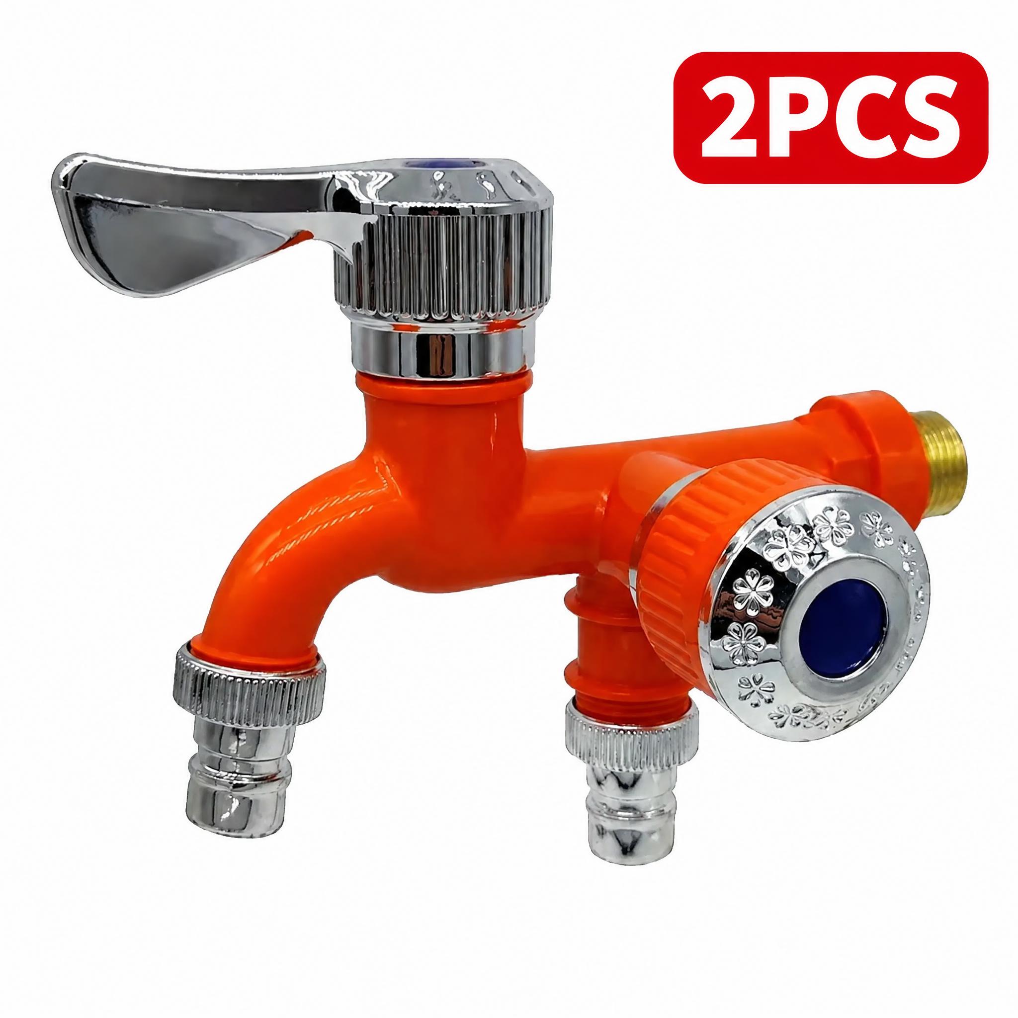 Dual Outlet Washing Machine Plastic Faucet