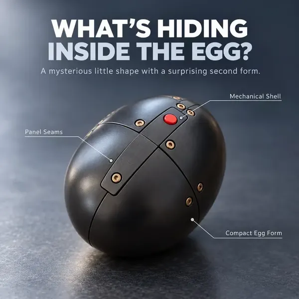 Gogott - 🔥 LAST DAY 49% OFF 🔥 🥚🐉 DragonMorph – Egg to Dragon Transforming Mechanical Toy