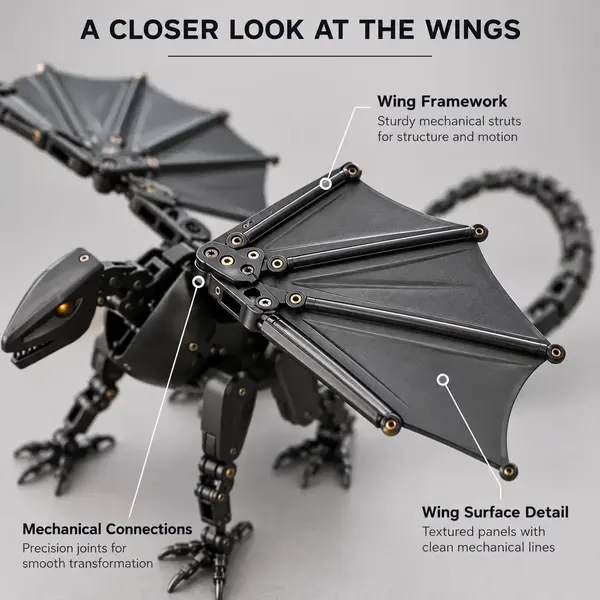 Gogott - 🔥 LAST DAY 49% OFF 🔥 🥚🐉 DragonMorph – Egg to Dragon Transforming Mechanical Toy