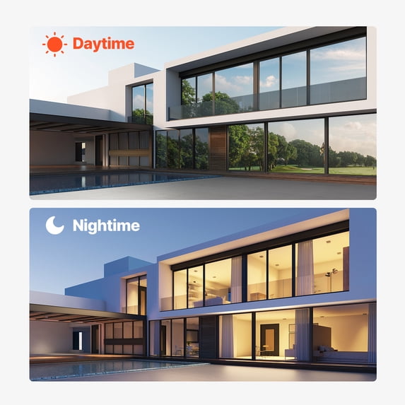 Window Privacy Film, One Way Window Tint, Privacy Mirror Reflective Film, Sun Blocking Heat Control Glass, Self-Adhesive, See out Not in Window Film for Home and Office, Silver