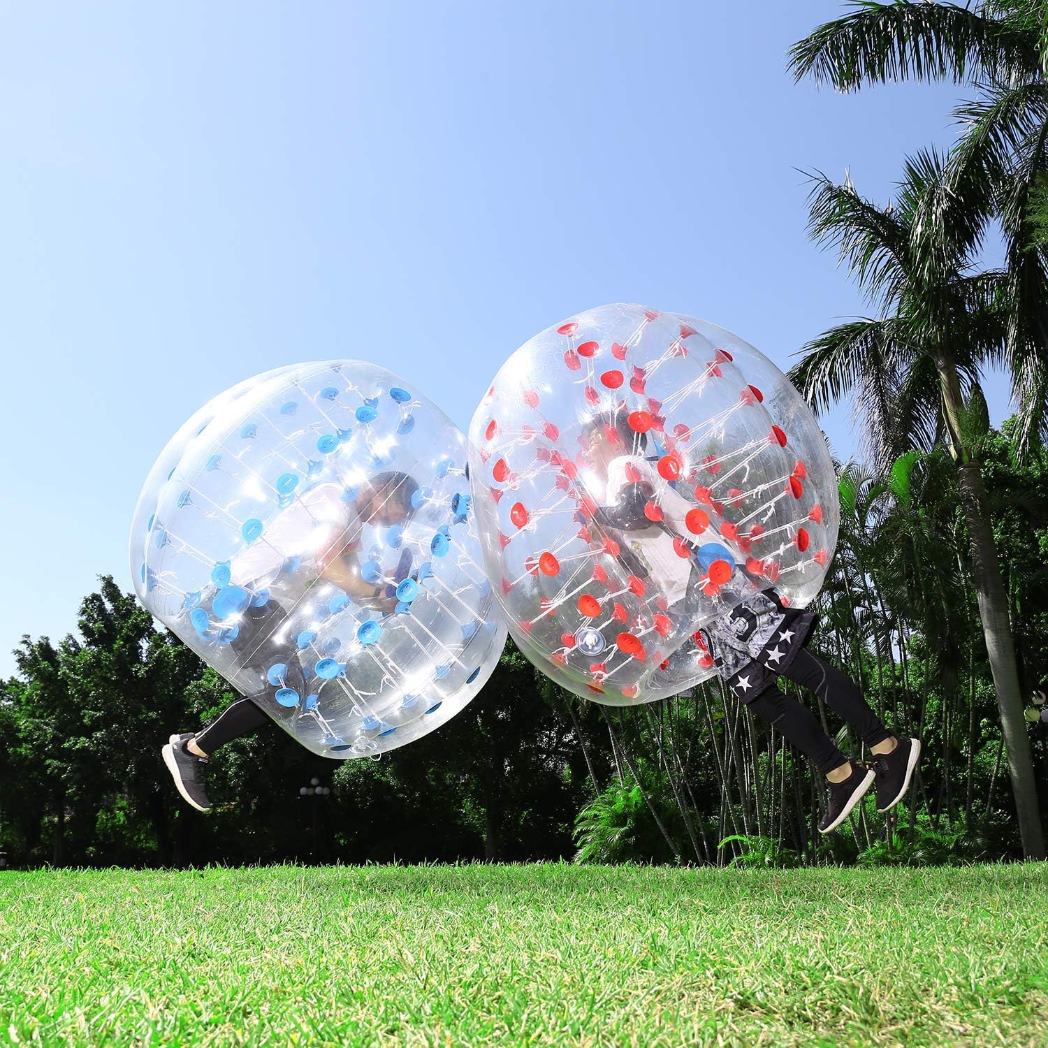 Inflatable Bumper ONE Ball for Adult Kids Bubble Soccer Balls Blow Up Toy Playground Balls GGman Hamster Knocker Ball Outdoor Zorb Balls