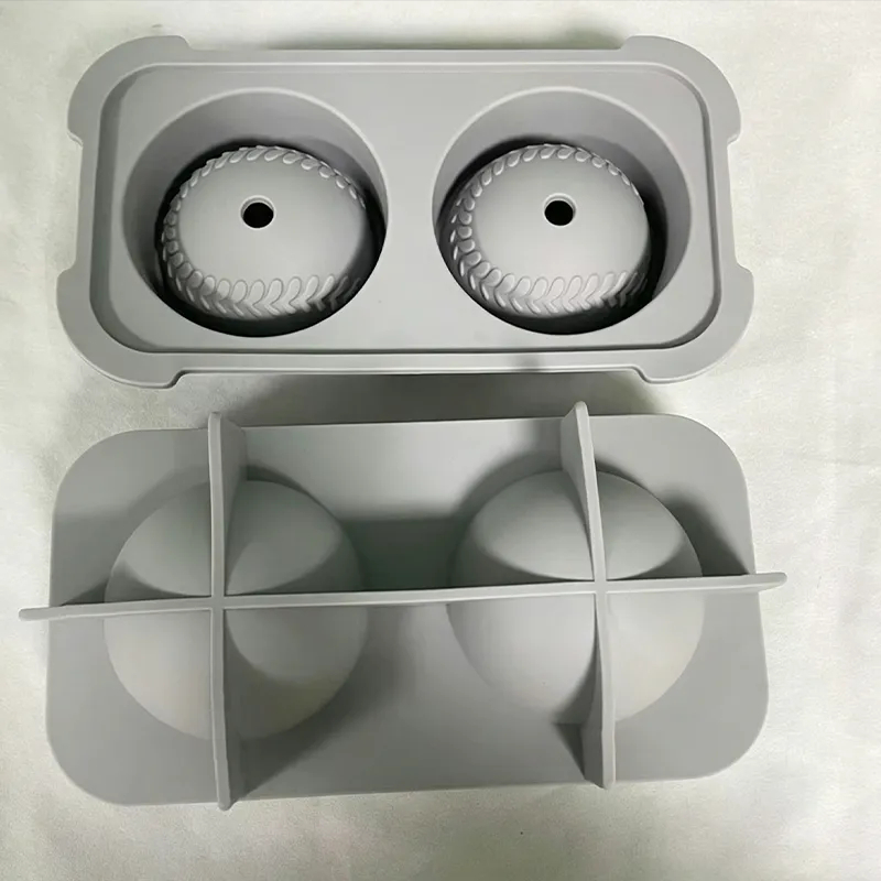 Baseball Ice Ball Mold – Slow Melting Ice Maker for Whiskey & Cocktails