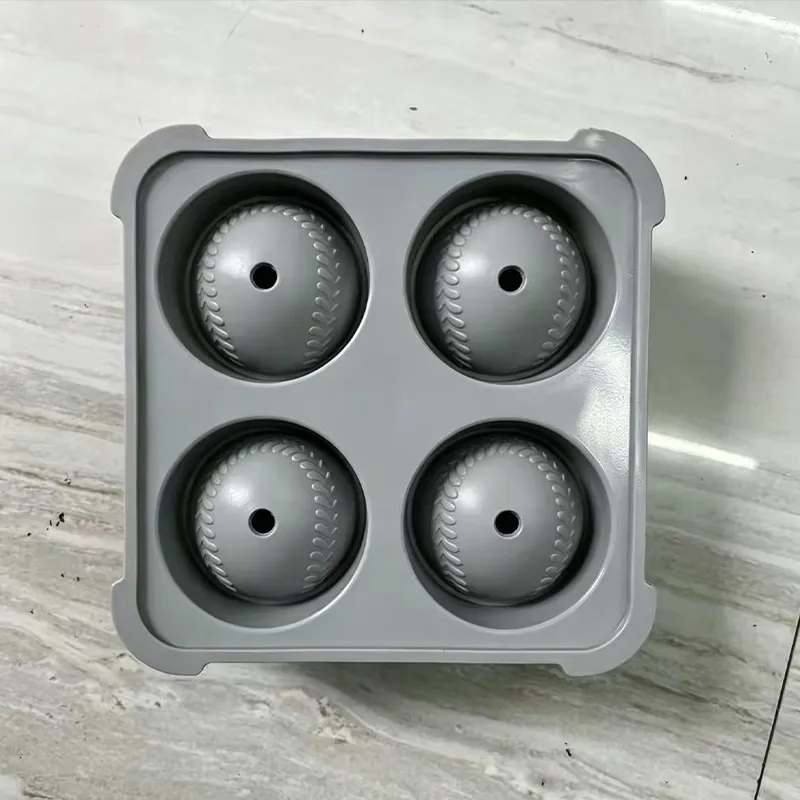 Baseball Ice Ball Mold – Slow Melting Ice Maker for Whiskey & Cocktails