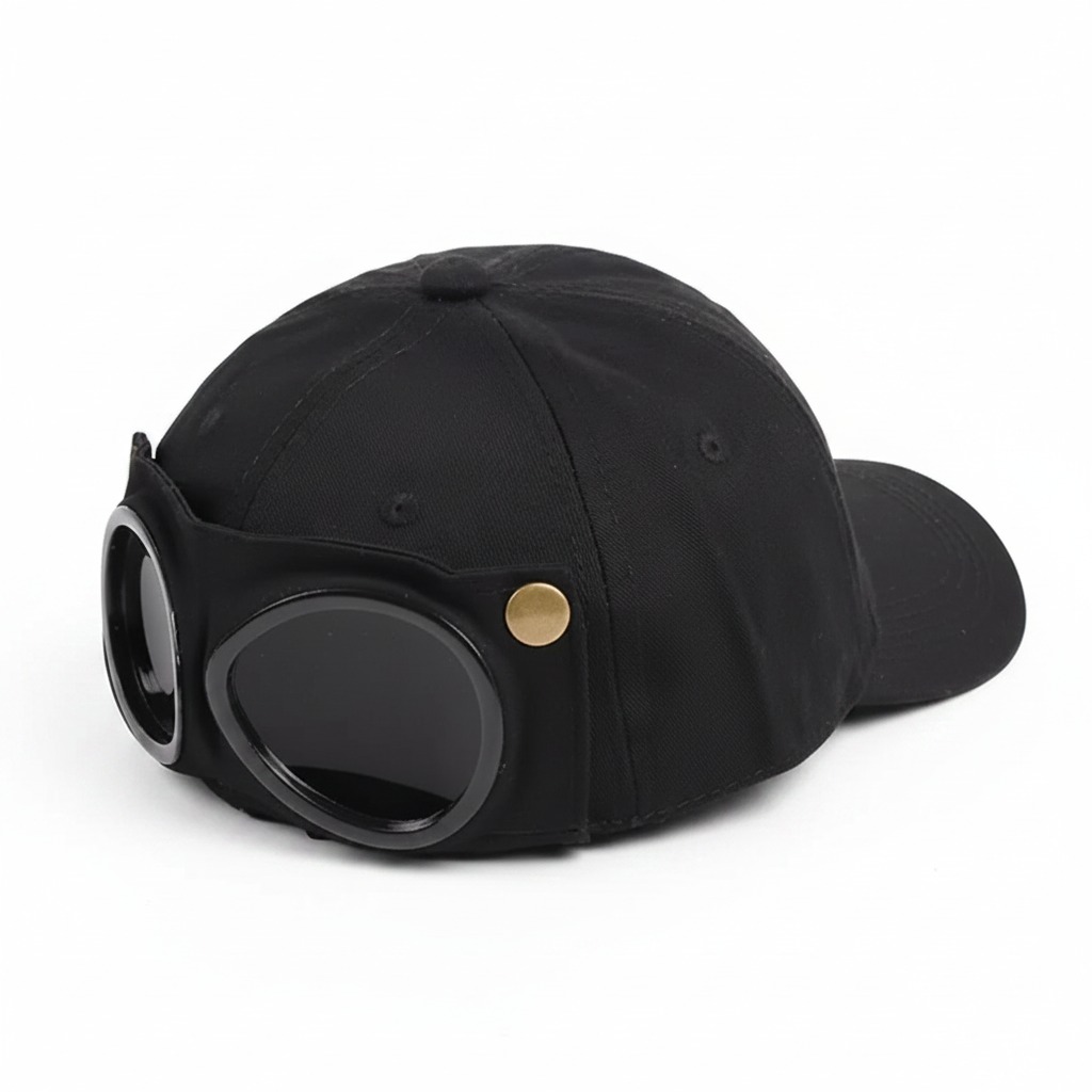 Flip-Down Goggle Fishing Cap