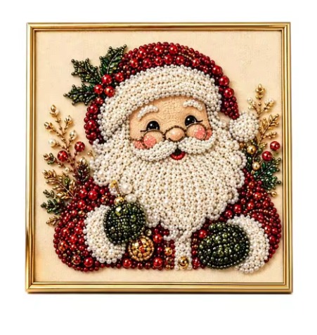 3D Christmas Pearl Art Kit