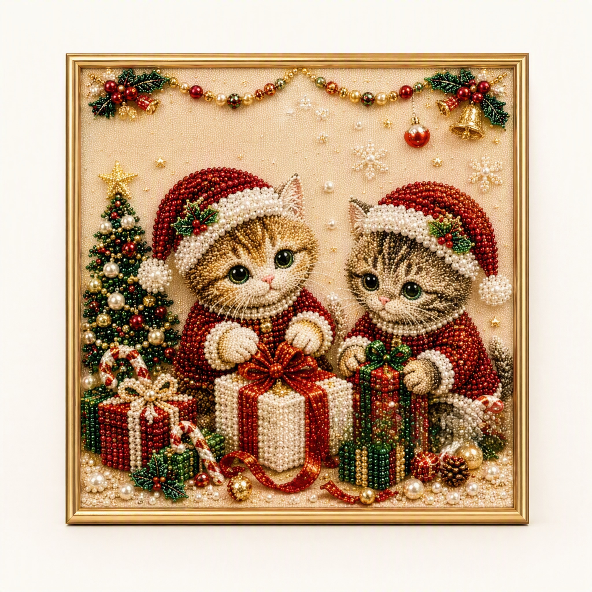 3D Christmas Pearl Art Kit