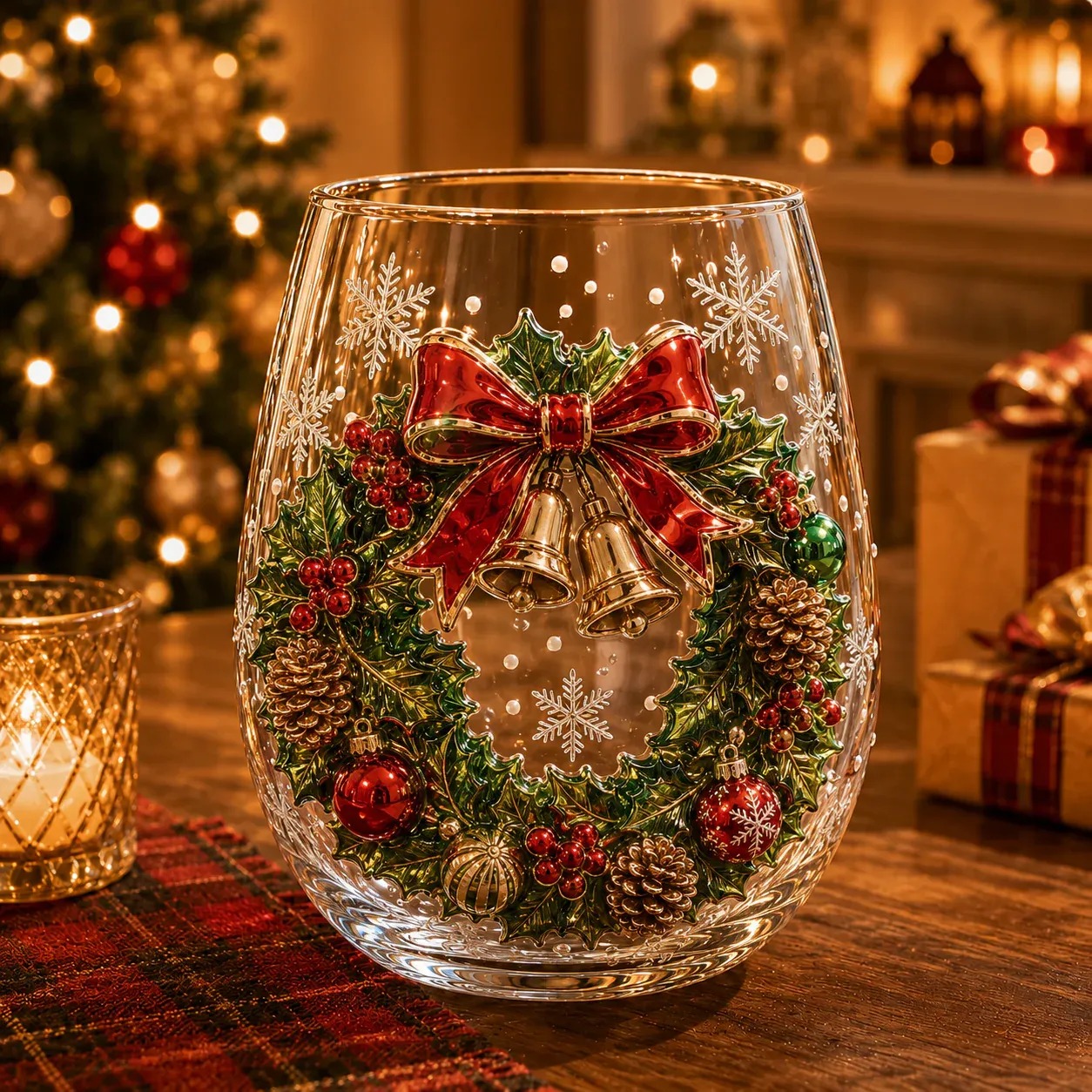 Magical Christmas Glass Cup Gift Collection