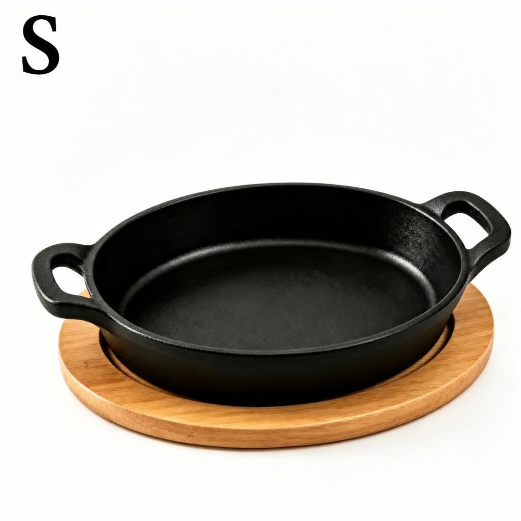 Small Cast Iron Skillet Set