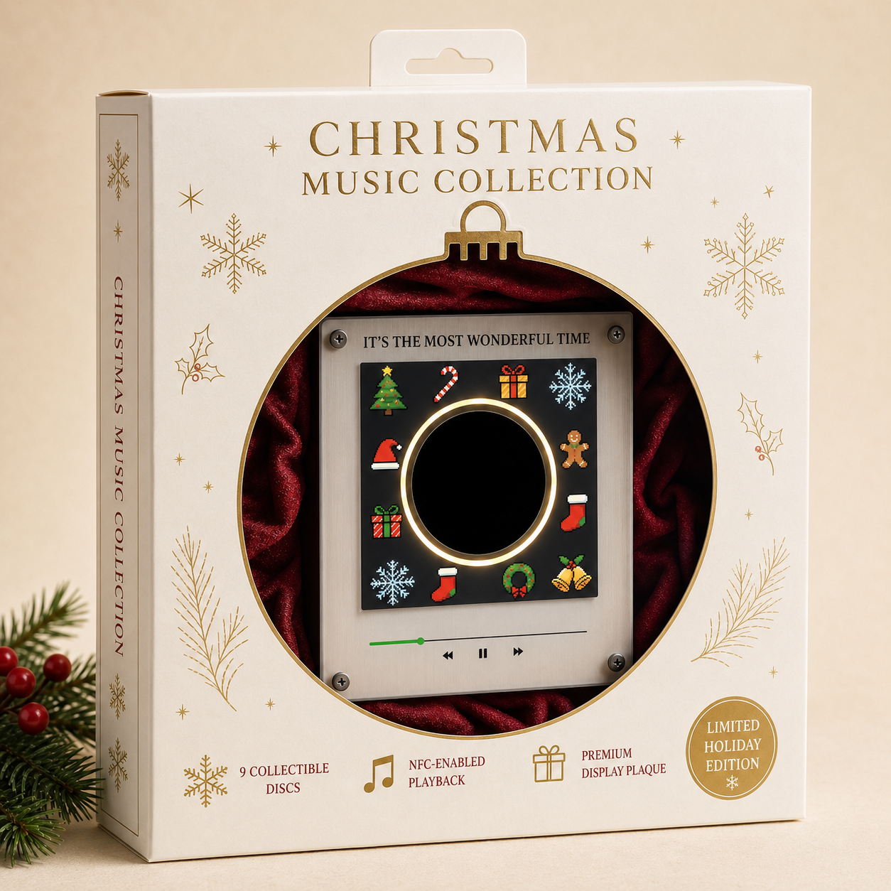 Christmas Vinyl Frame