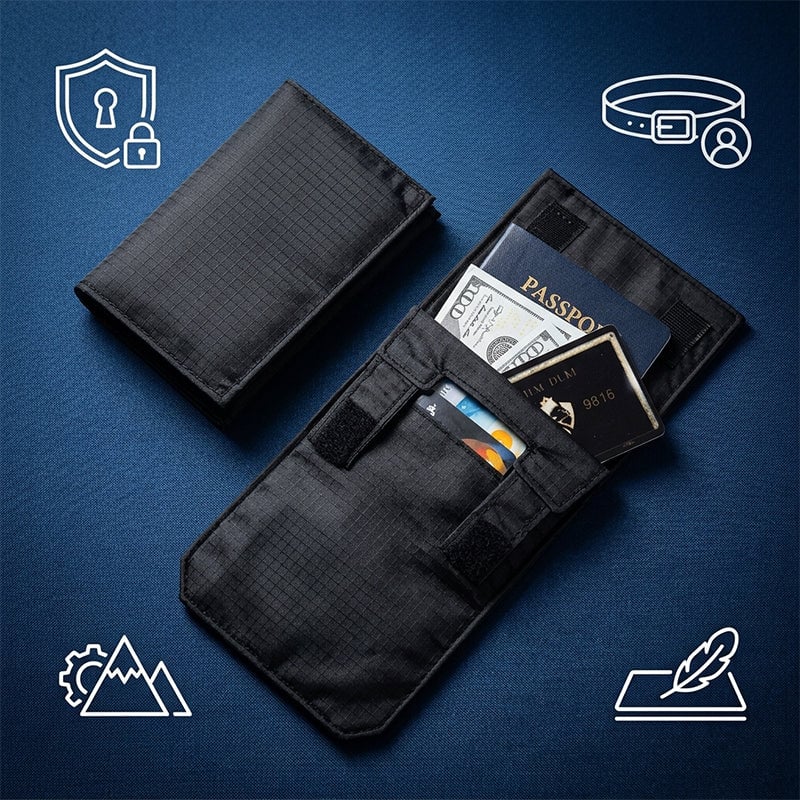 Waist-belt coin purse