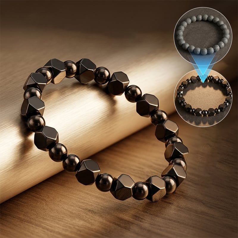 Natural Black Stone Bracelet