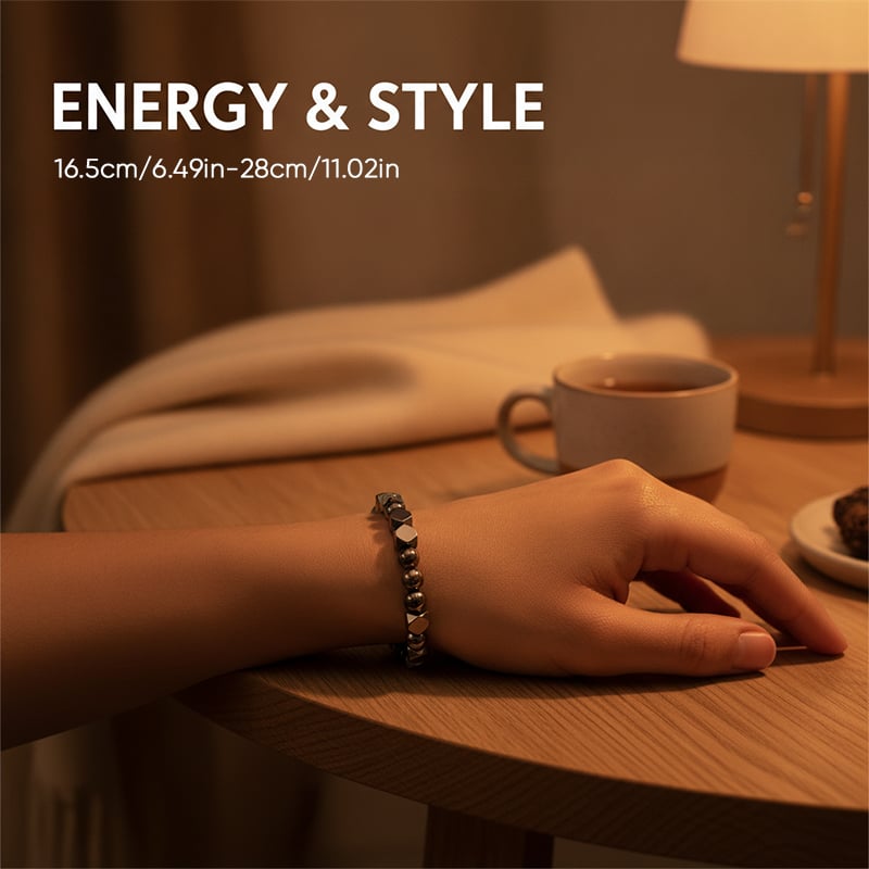 Natural Black Stone Bracelet