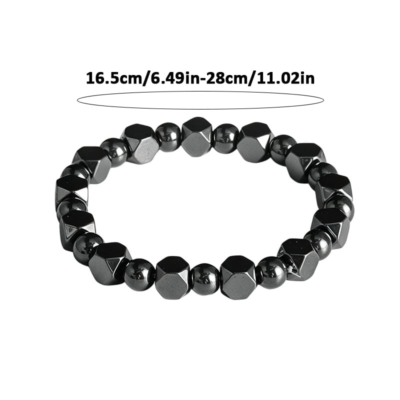 Natural Black Stone Bracelet