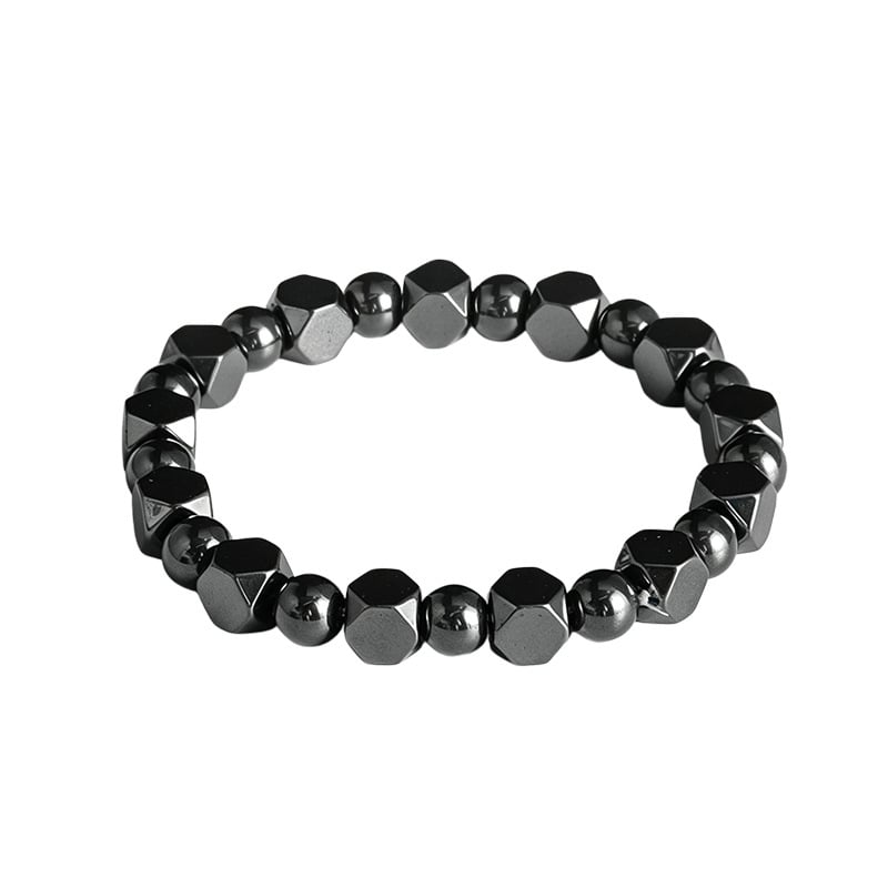 Natural Black Stone Bracelet