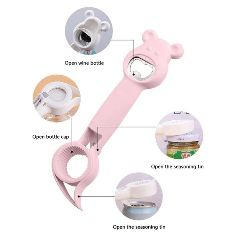 4-in-1 Bottle Opener