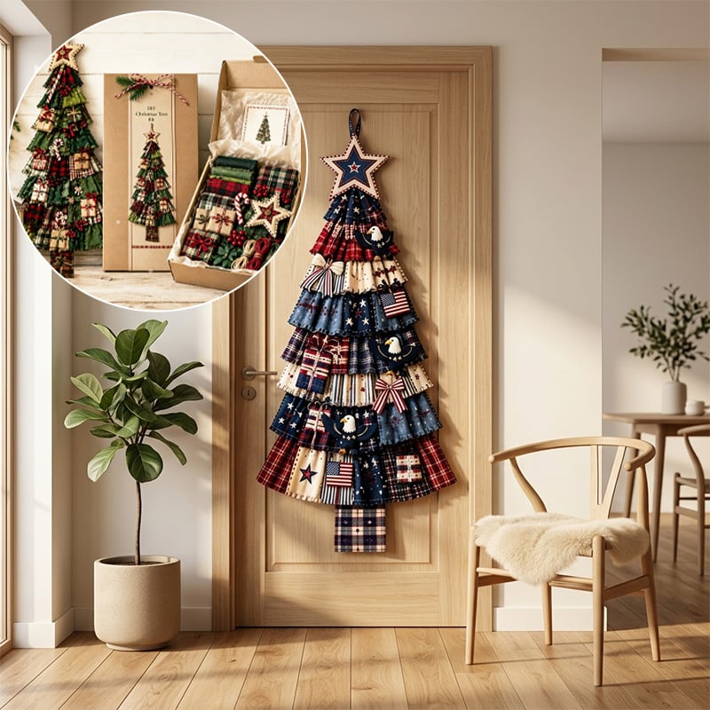 DIY Christmas Tree Door Hanger Craft Kit