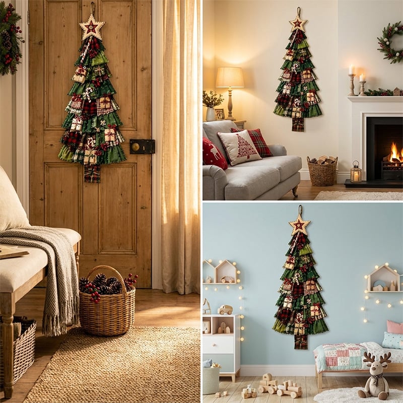 DIY Christmas Tree Door Hanger Craft Kit
