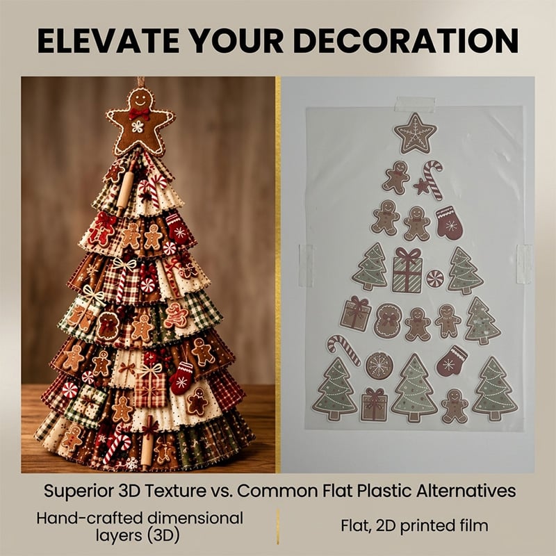 DIY Christmas Tree Door Hanger Craft Kit