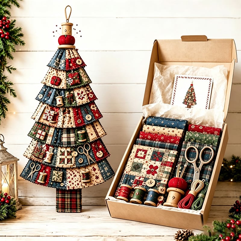 DIY Christmas Tree Door Hanger Craft Kit