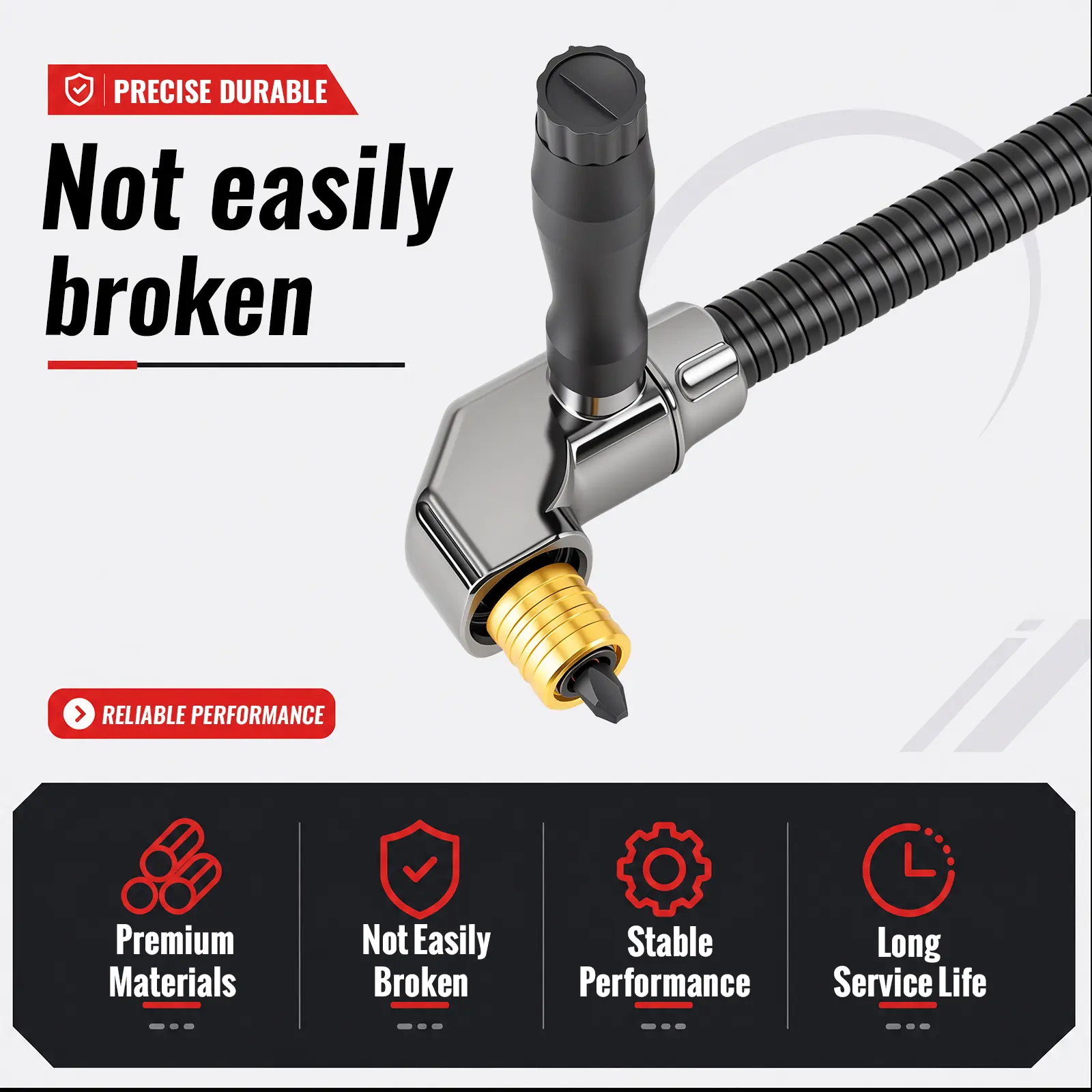 Right Angle Drill Attachment