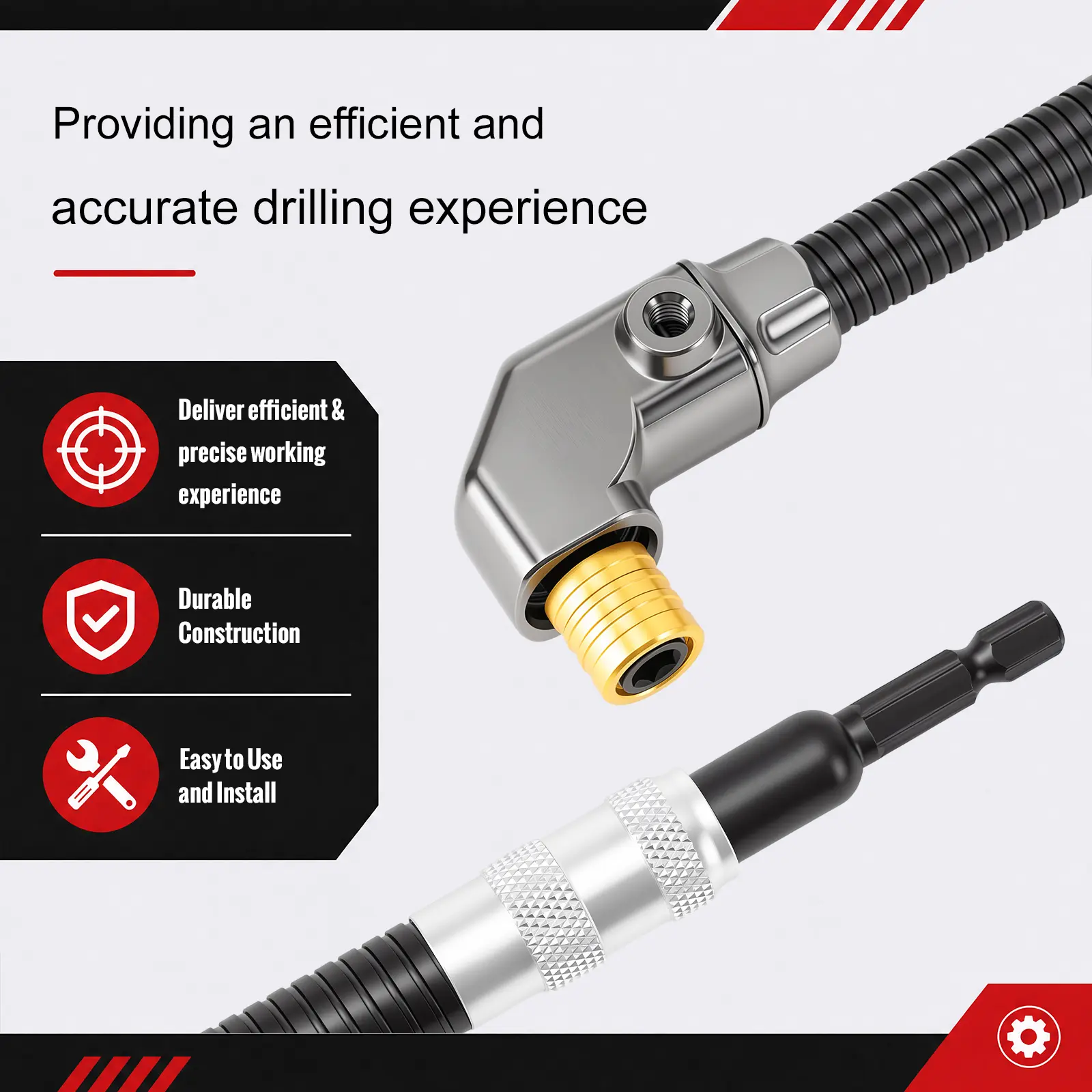 Right Angle Drill Attachment