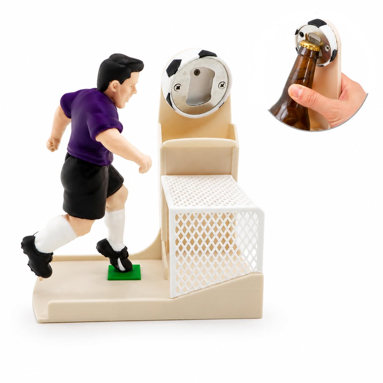 Funny Female Golfer Bottle Opener Game – Tabletop Beer Cap Launcher & Catcher