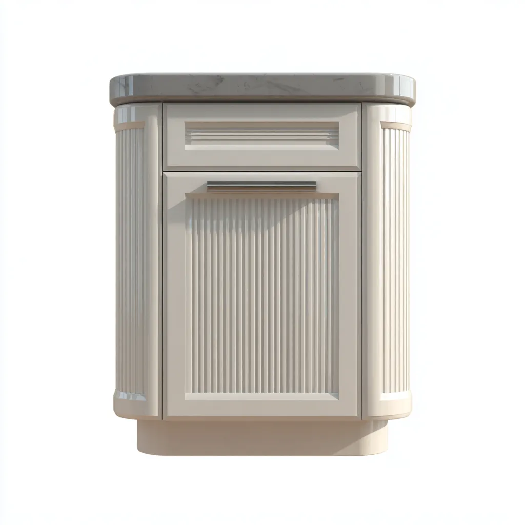 Mobile lavabo 76×50×85 cm - marrone bianco - legno e lavabo integrato - stile rustico - bagno-Dozenlinest