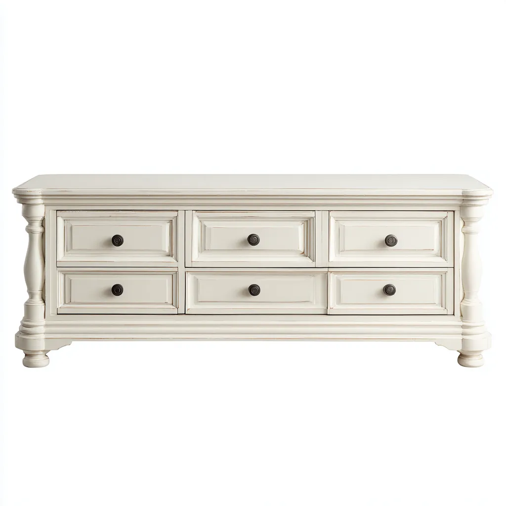 Mobile TV in legno 145×42×68 cm - bianco e nero - design tradizionale con vani superiori aperti-Hataraliving