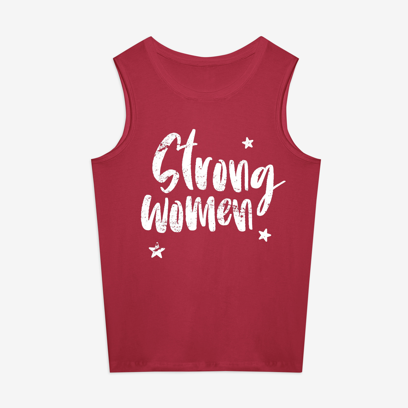 Strong Women Printed Women's Vest
