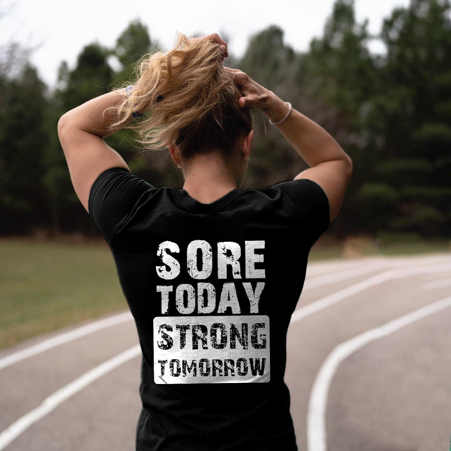 Sore Today Strong Tomorrow Printed Women's T-shirt