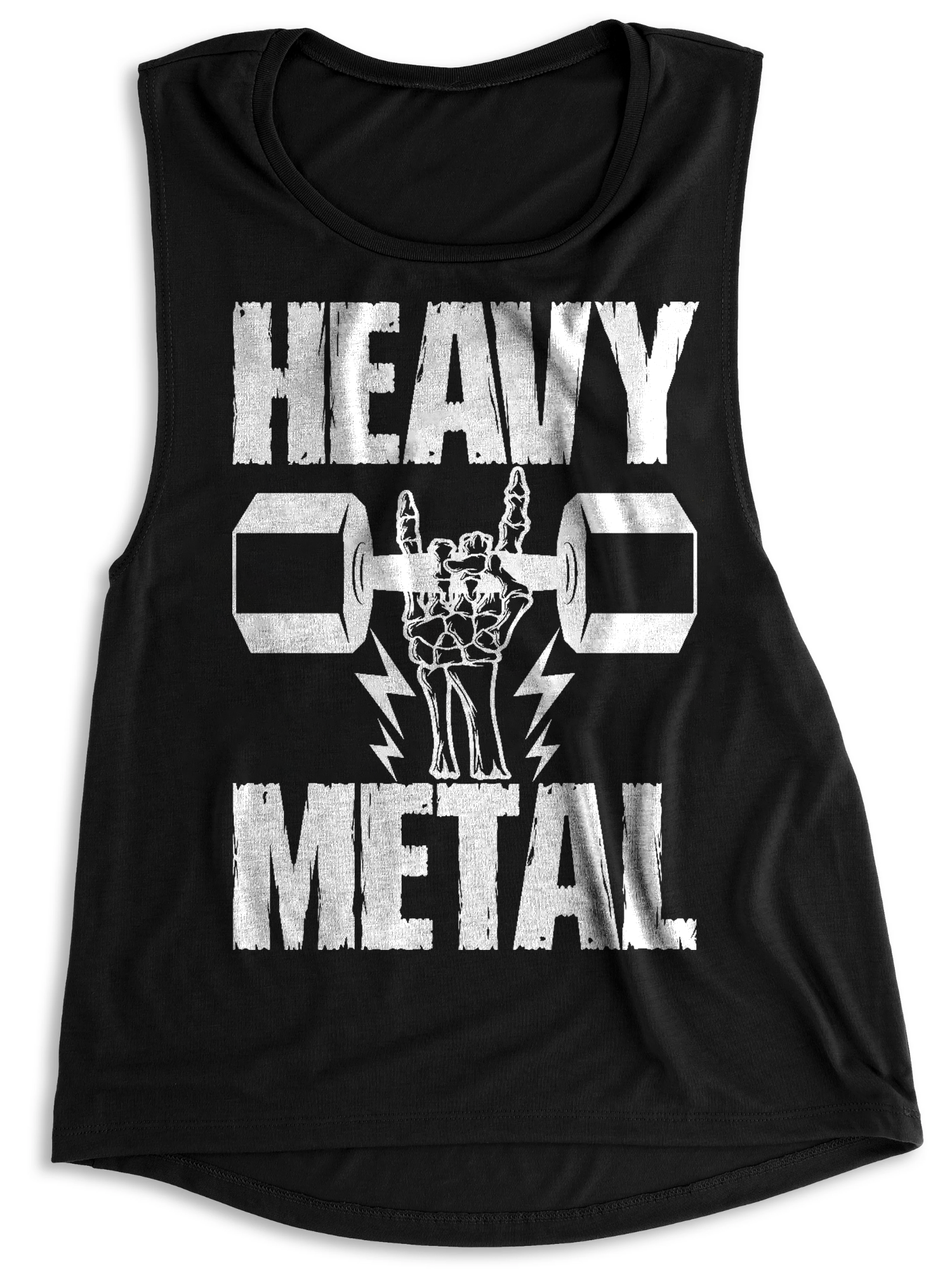 Heavy Metal Printed Women's Vest