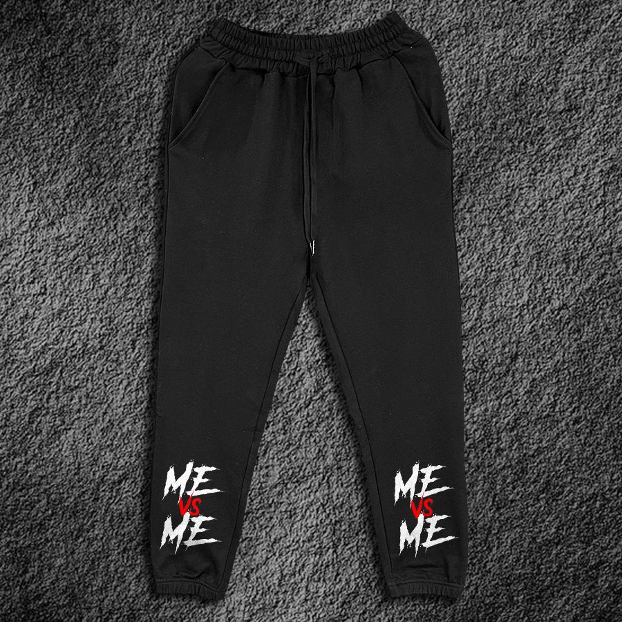 Me Vs Me Print Women's Sweatpants