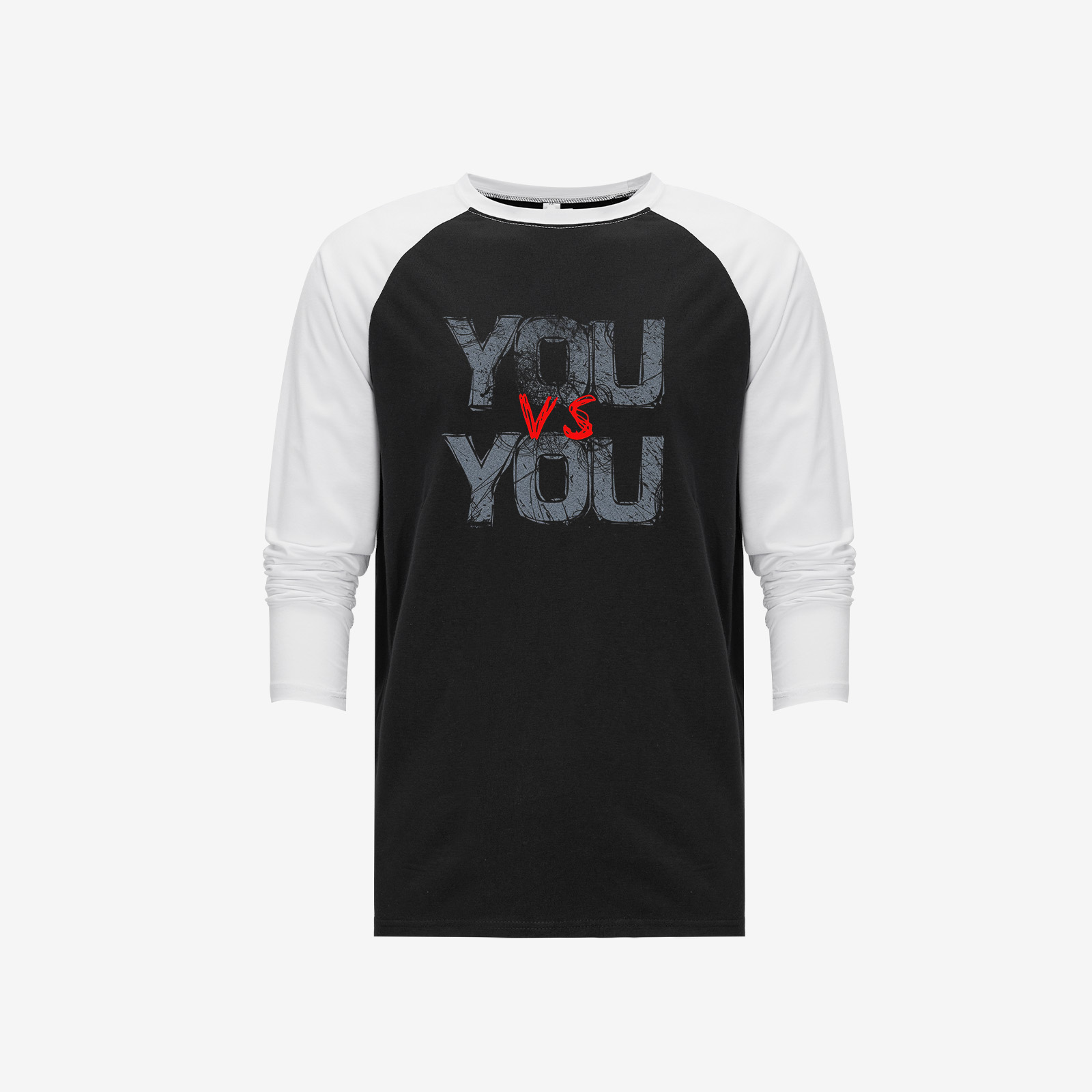 You Vs You Long Sleeve T-shirt-traneing