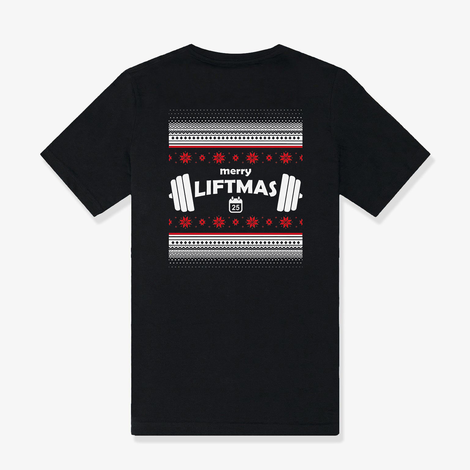 Merry Liftmas Printed Women's T-shirt