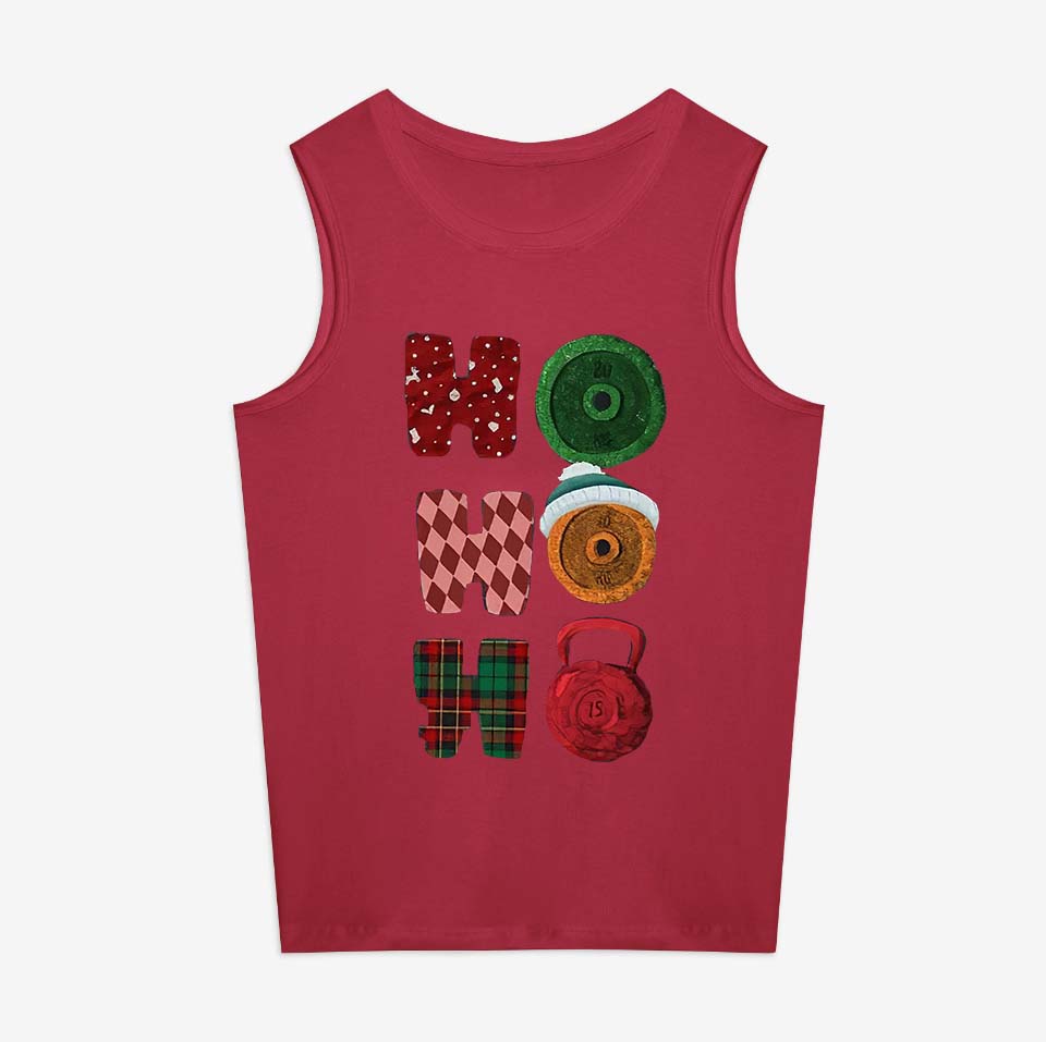 Ho Ho Ho Christmas Printed Women's Vest