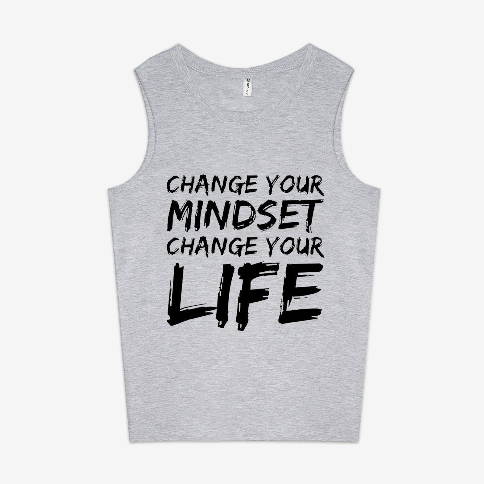Change Your Mindset Change Your Life Printed Women's Vest