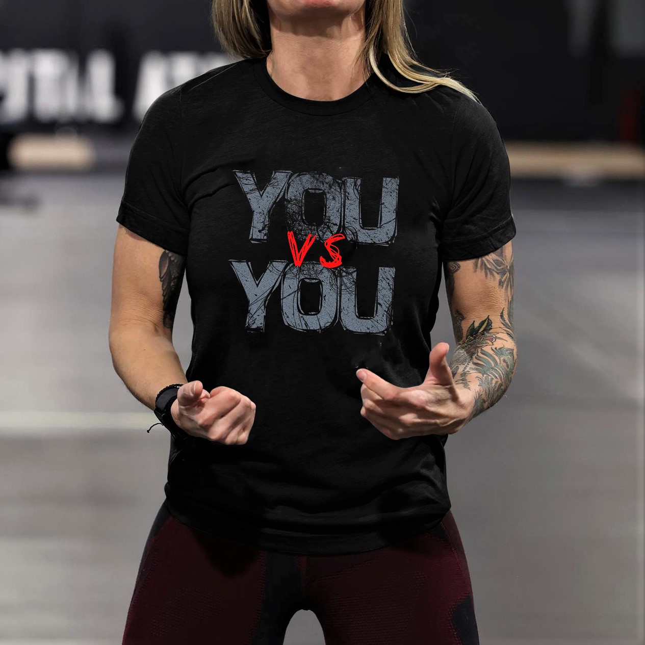You Vs You Printed Women's T-shirt
