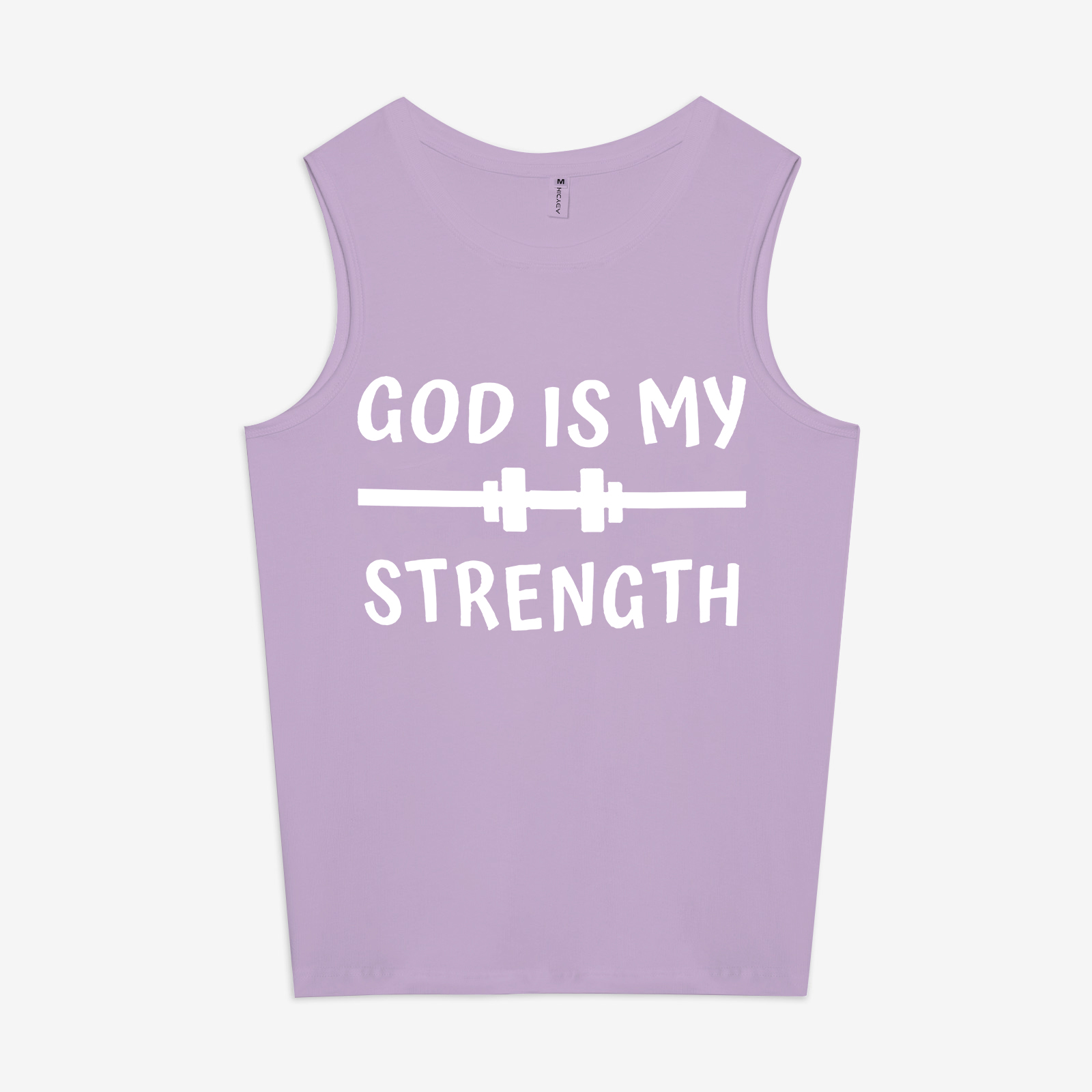 God Is My Strength Print Women's Vest Image - 7
