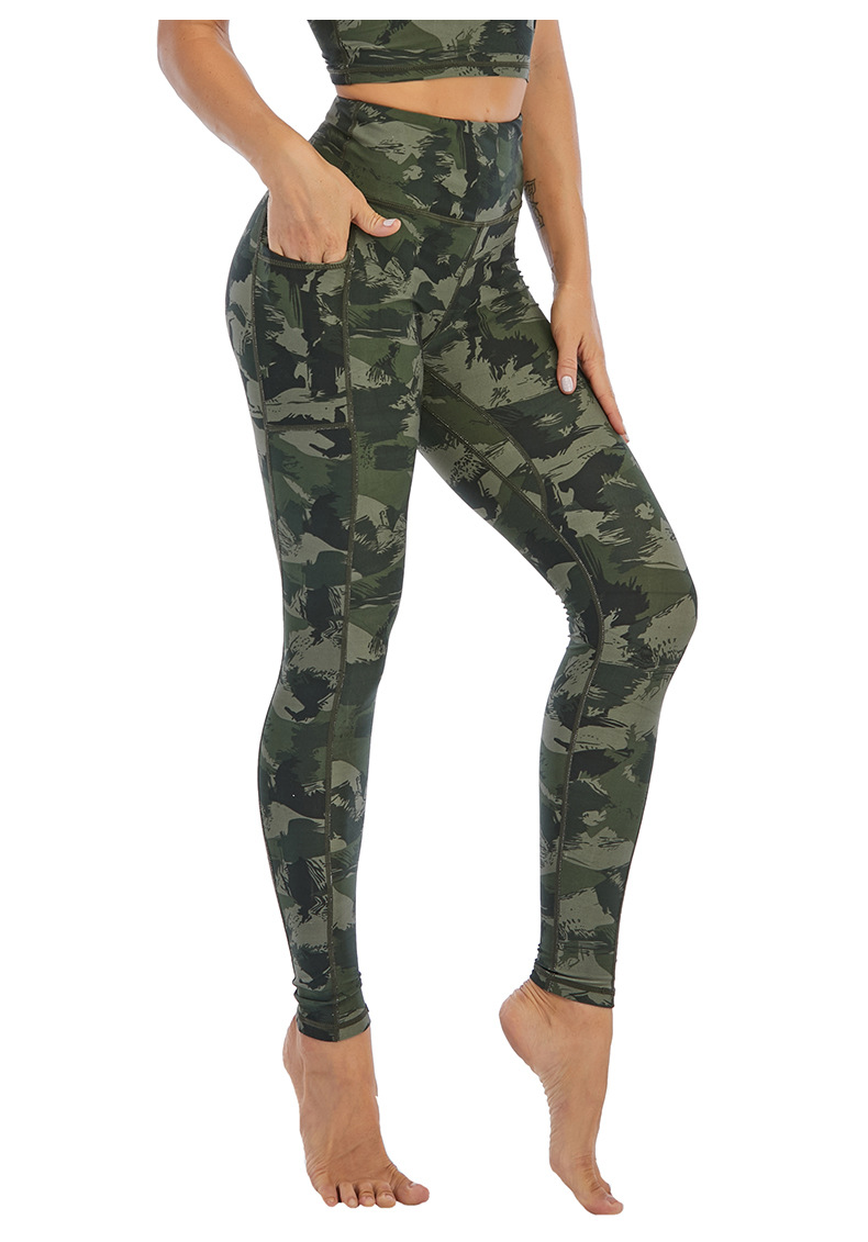 High Waist Fitness Women's Sports Tight Yoga Leggings-traneing