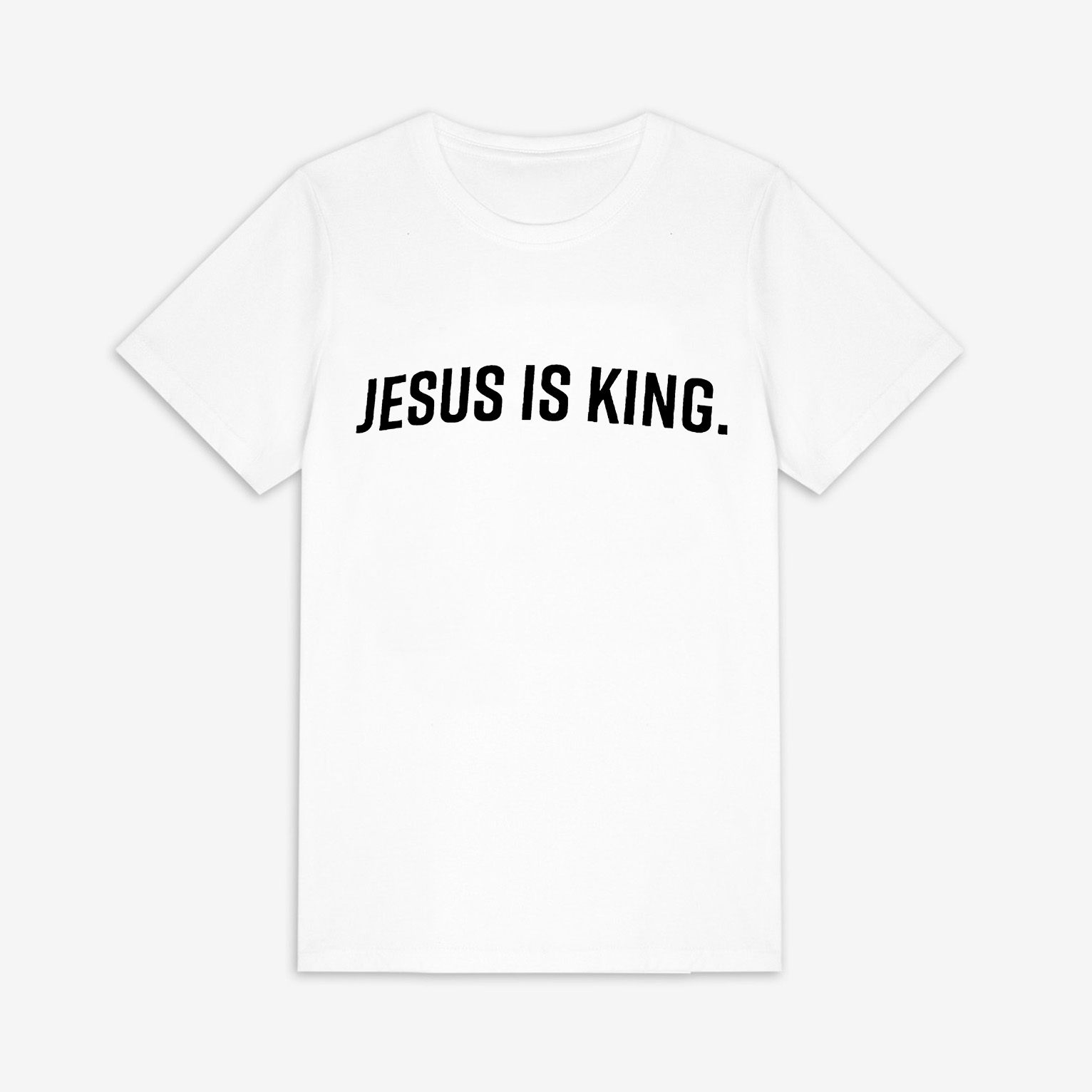 Jesus Is King Print Women's T-shirts